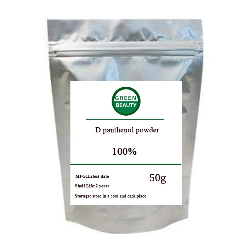 

Vitamin B5 Powder D-Panthenol Moisturizing Additives Cosmetic Raw Material Free Shipping