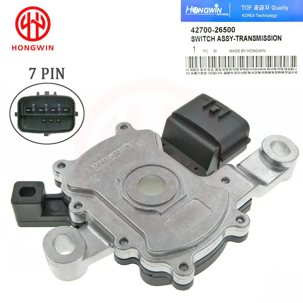 

Neutral Safety Switch 42700-26500 For Hyundai Accent Elantra Sonata For Kia Soul Rio Forte/5 4270026500 42700-26700 42700-26000