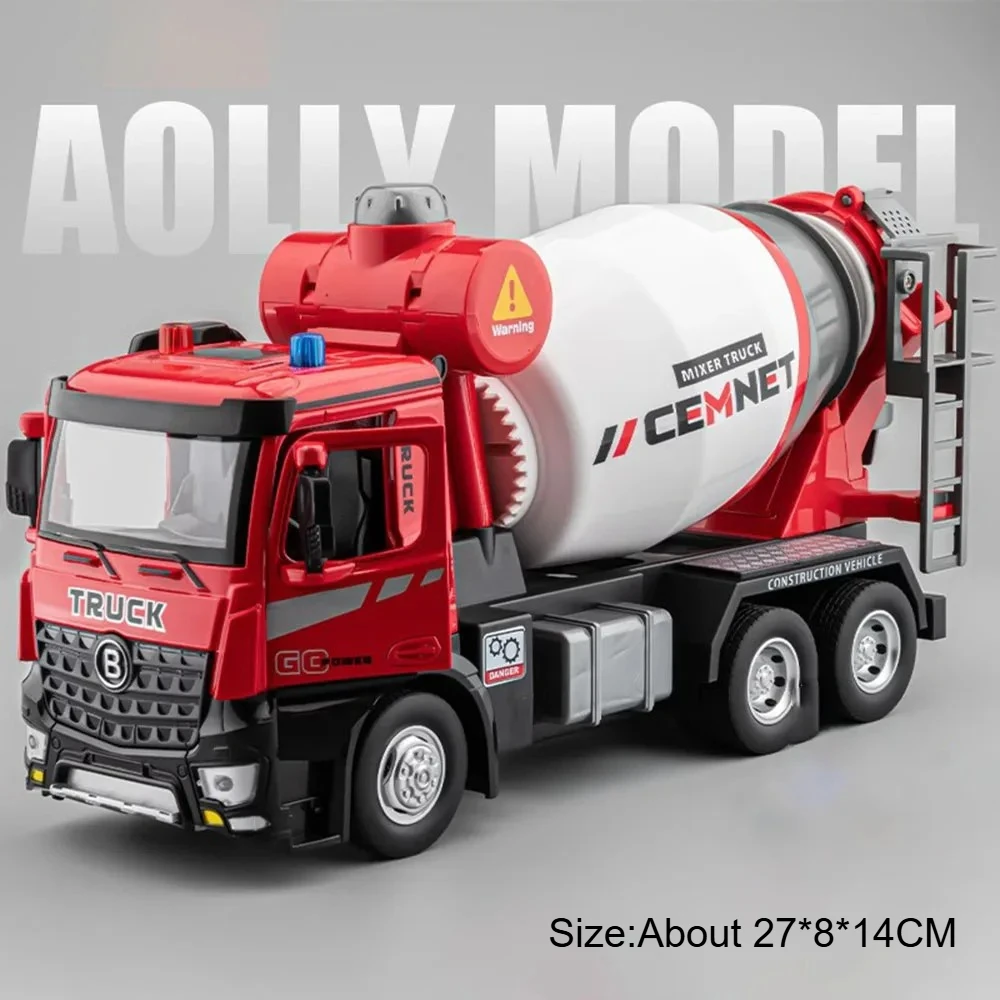 Mixer Truck Red