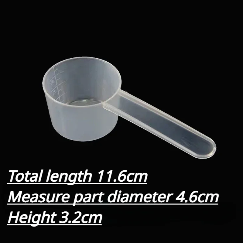 Plastic 20/25/30g50/60ml Milk Powder Spoon ML Graduated Kitchen Baking Measuring Spoon