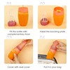 100ml Liquid Silicone Baby Feeder Rice Paste Fruit Puree Toddler Squeeze Feeding Bottle with Dispensing Spoon 5