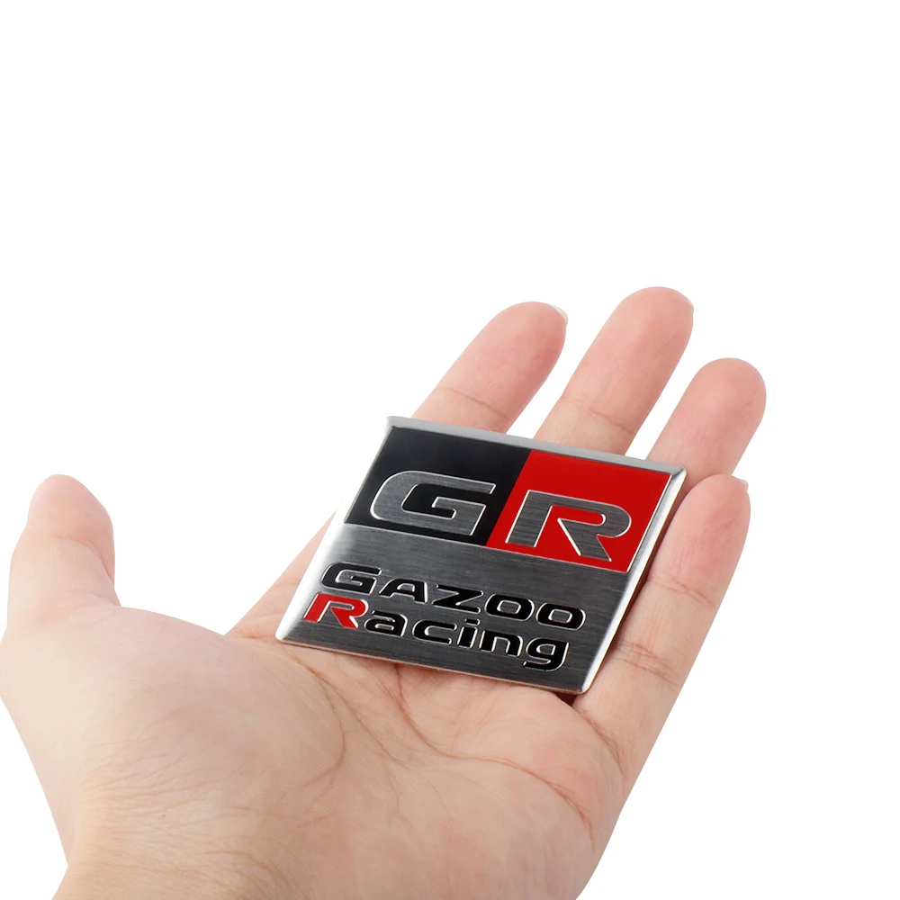 Toyota Gazoo Racing 2022 schwarzer Logo-Schlüsselanhänger