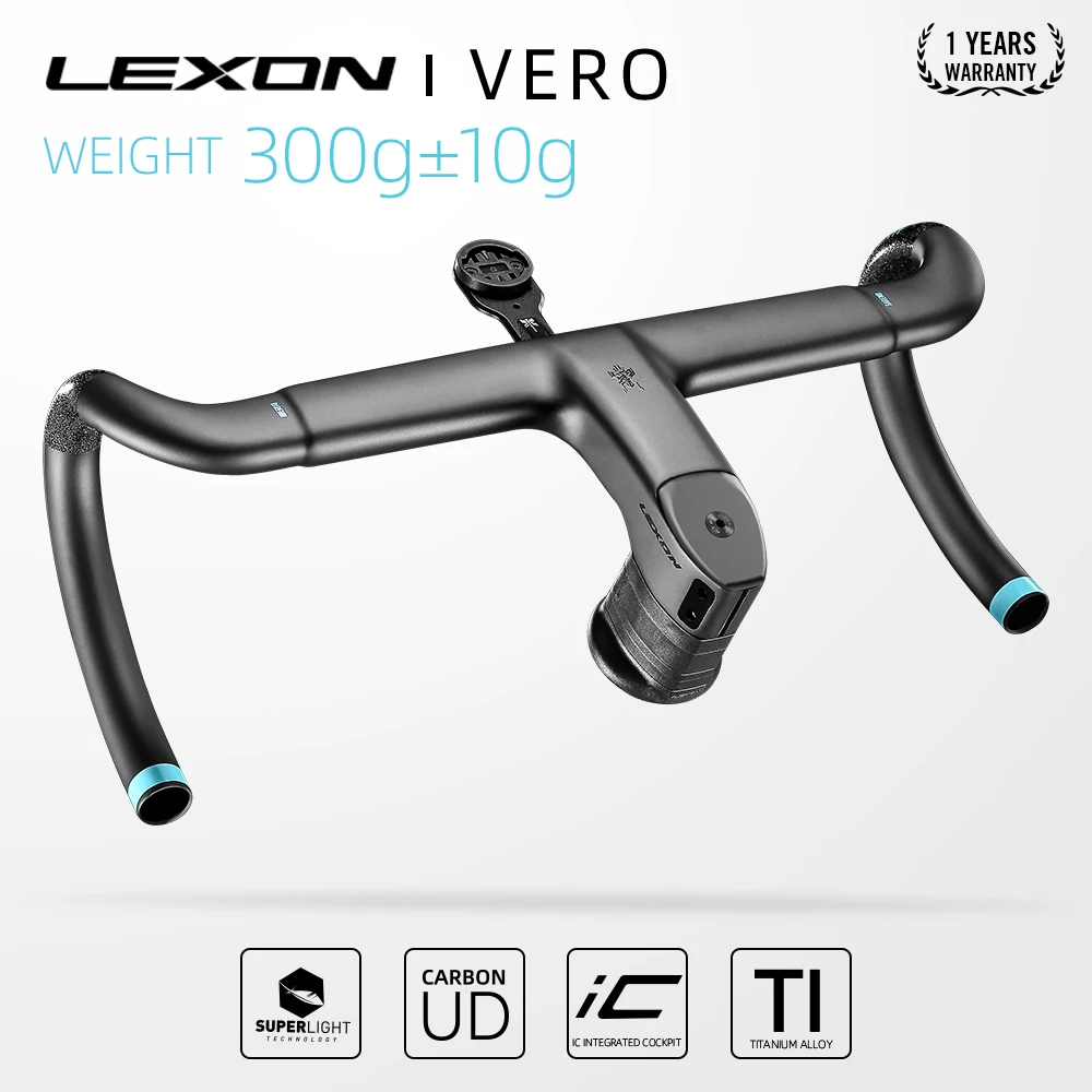 LEXON 2024 VERO guidon de route en carbone intégré câble intérieur complet guidon de vélo de route Super léger barre de course pièces de cyclisme - AliExpress 18