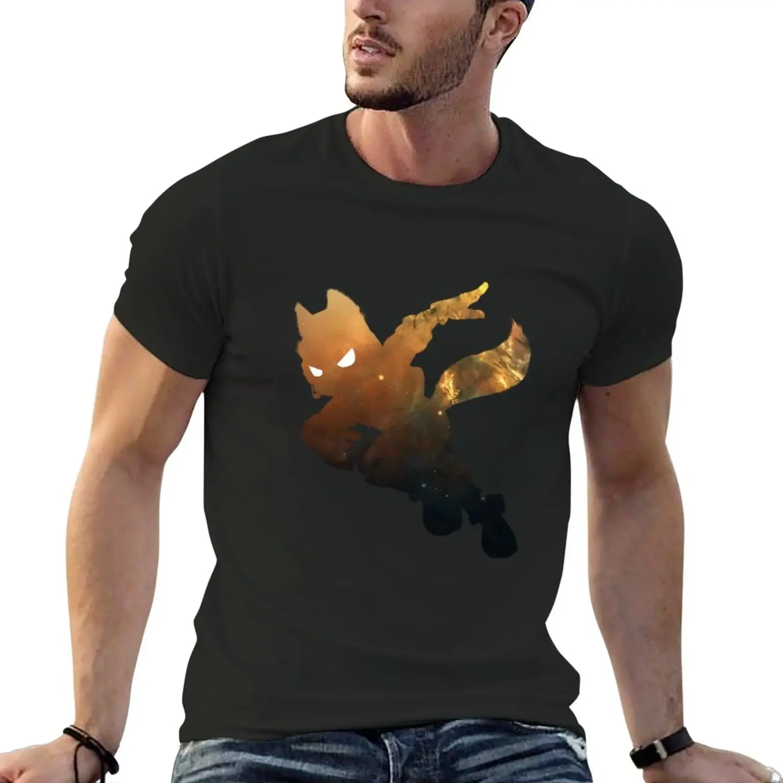 

Fox Galaxy T-Shirt tees cute clothes korean fashion heavy weight t shirts for men