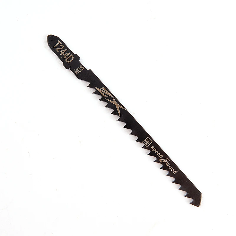 5pcs/set HCS 6T Jig Saw Blades T244D For Fast Cutting Straight Cutting