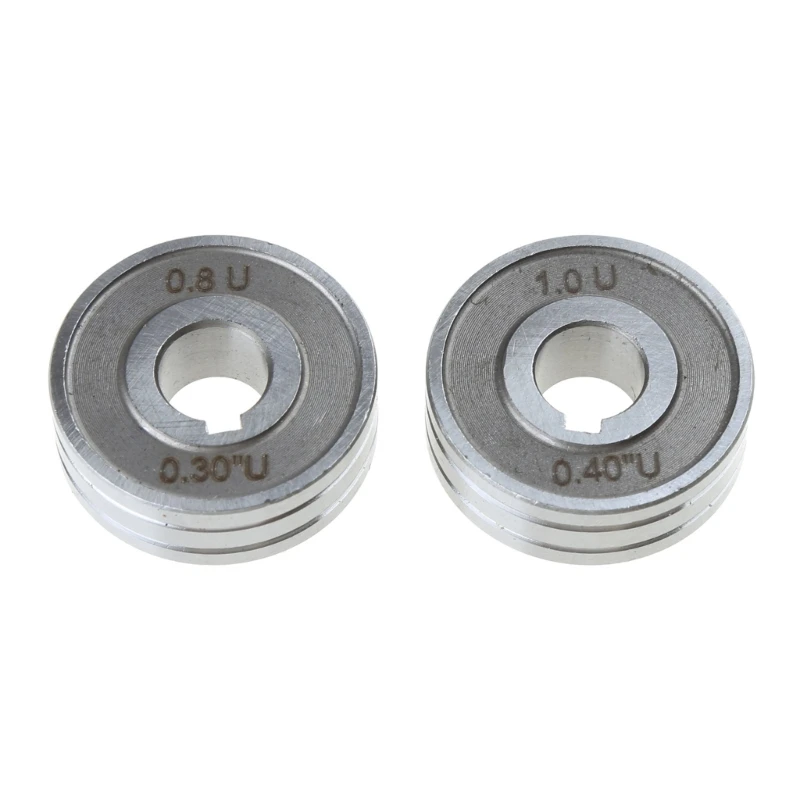 Welding Feeder Roll V nurl 0.6mm 0.8mm 1.0mm Size 30x10x10mm for Steel Aluminum Cord Wire Mig Wire Feeder