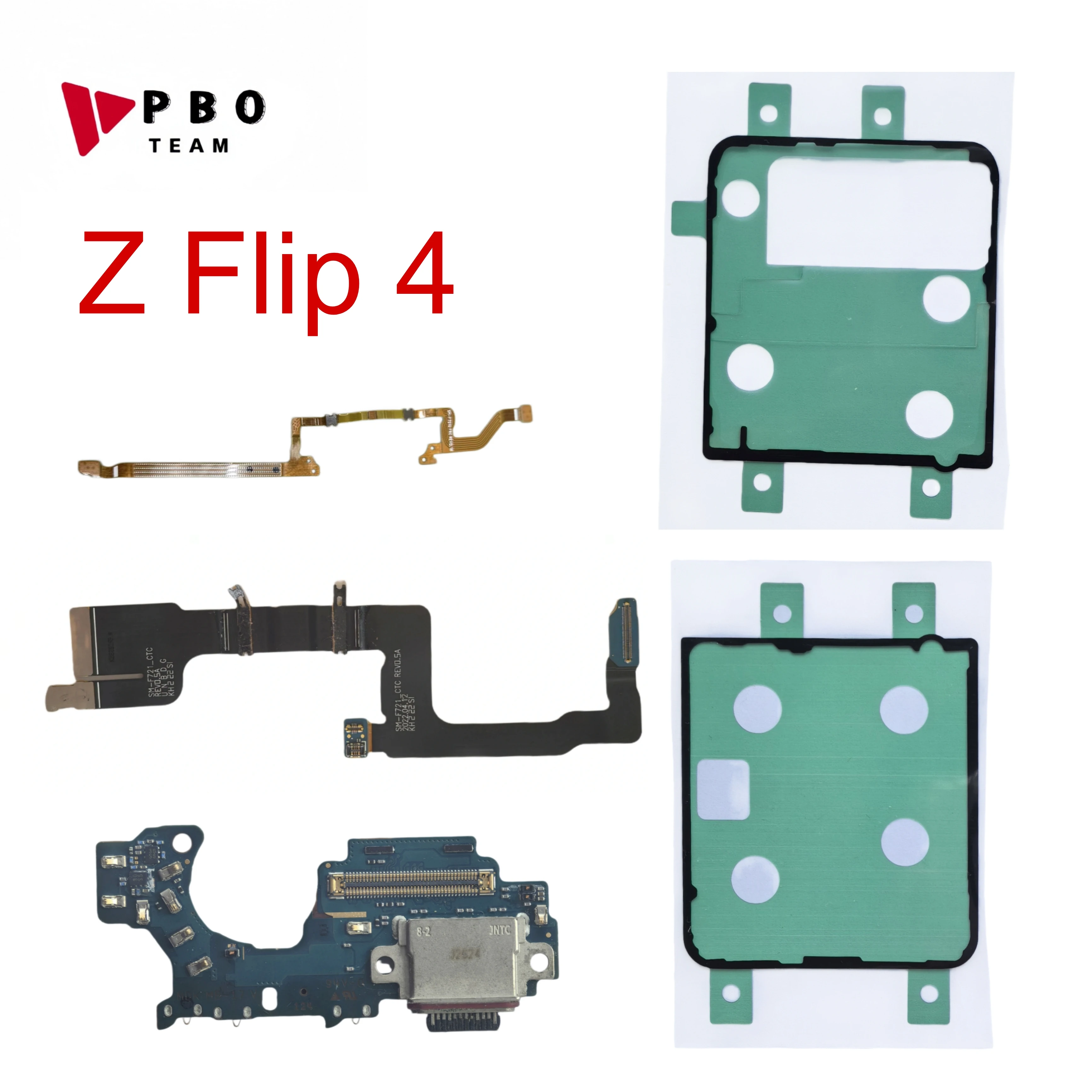 Universal Main Board LCD Display Flex Cable with Charging Port and WiFi Connectivity Back Sticker