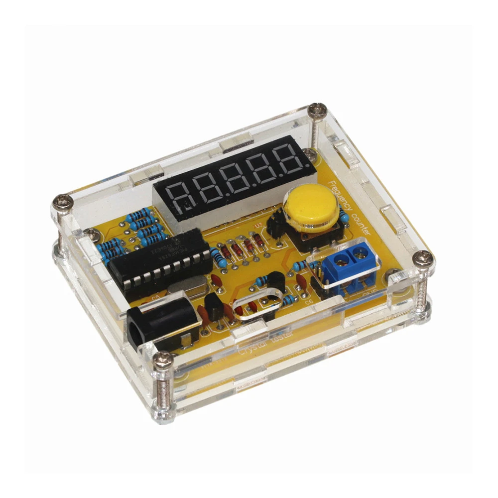 Diy Kits 1hz50mhz Crystal Oscillator Tester Frequency Counter Meter