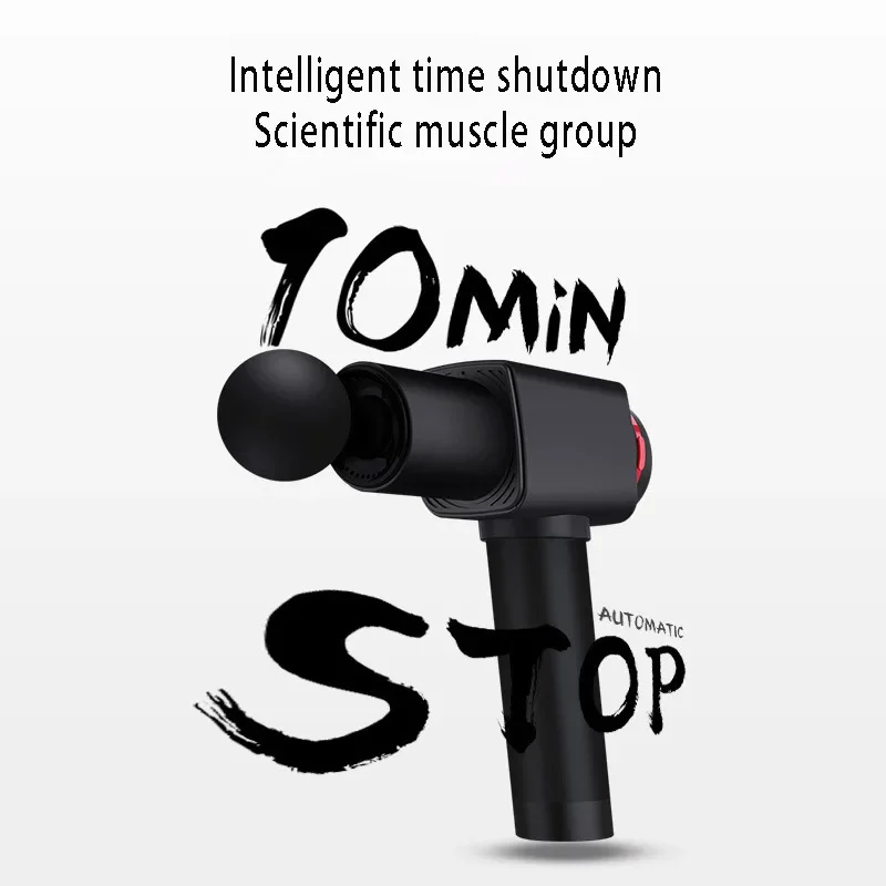 Professional Massage Gun 220W 30KG Strong Force Powerful Deep Muscle Massager Brushless Motor for Training Home Gym