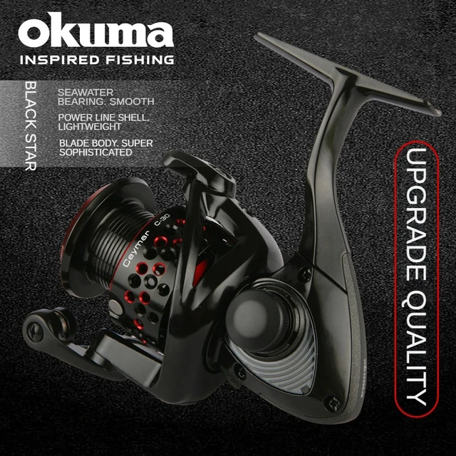 Okuma Ceymar Spinning Reel 7+1BB Max 15KG Power Ultimate Smoothness Fishing  reel Corrosion-resistant