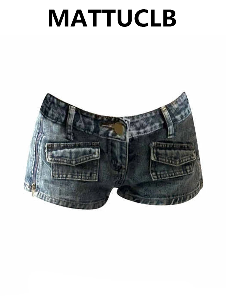 Zynvora Denim Shorts Detail