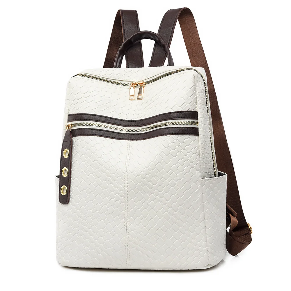 Women's Backpack Large Capacity Water Resistant College Bookbag Anti Theft Casual Daypack Nurse Teacher Bag for Travel Work 3