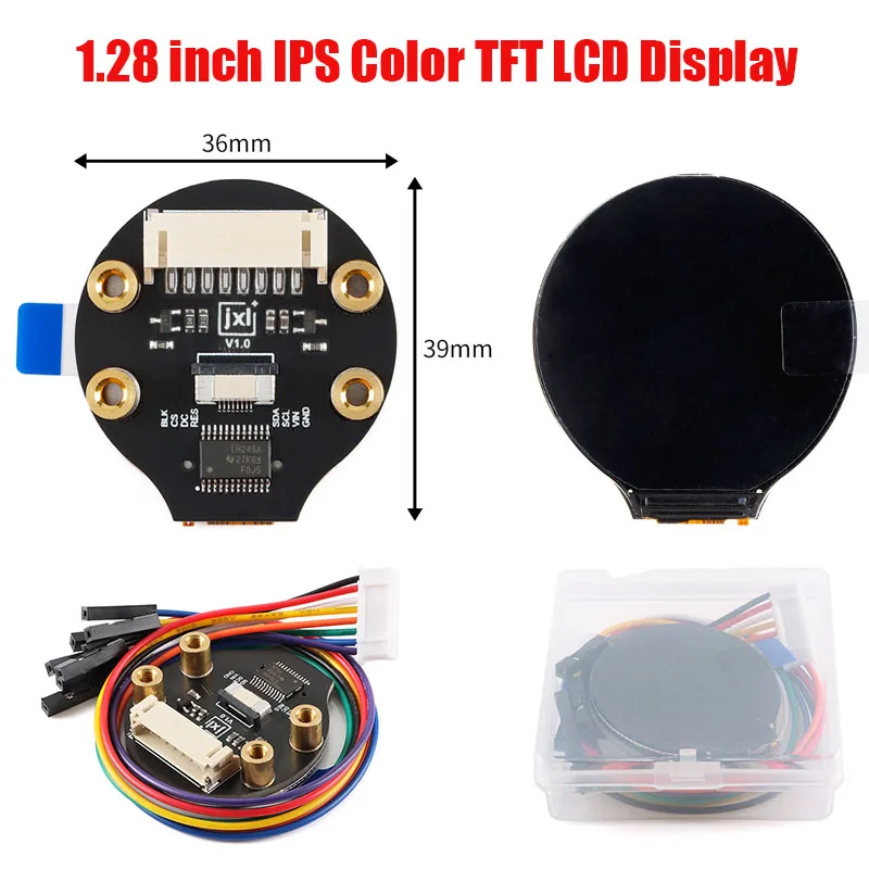 1-28-inch-IPS-Color-TFT-LCD-Display-Module-1-28-RGB-LED-Round-Screen ...