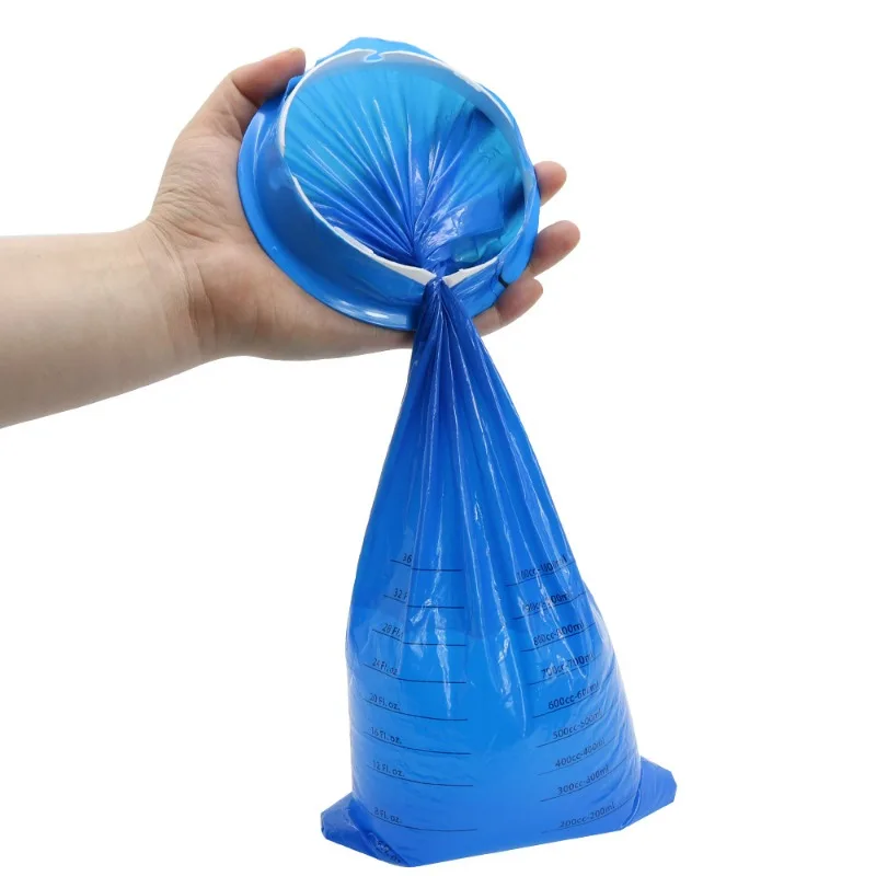 10-1Pcs 1000ML Vomiting Bag Disposable Travel Car Airplane Motion Sickness Nausea Vomit Cleaning Bags Emergency Vomiting Bag