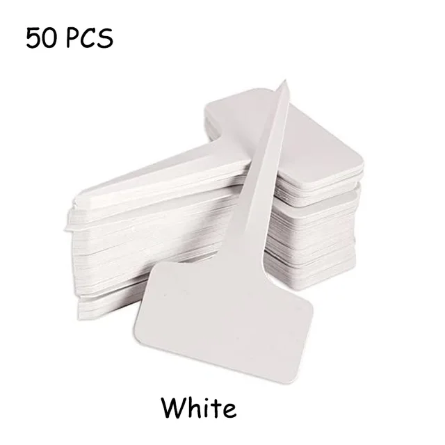 50PCS white