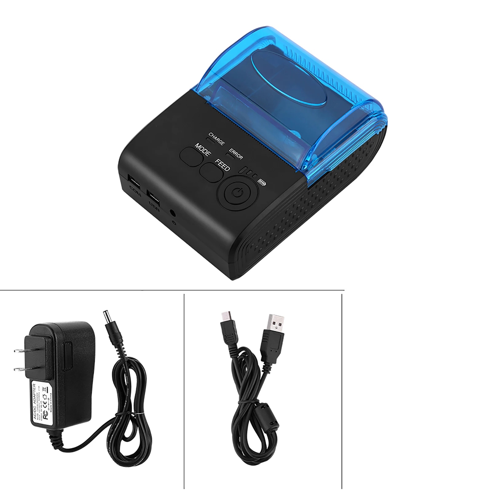 【Sale】58mm Mini Portable Bluetooth 4.0 Thermal Receipt Printer POS/ESC/STAR for Android Bluetooth Thermal Printer