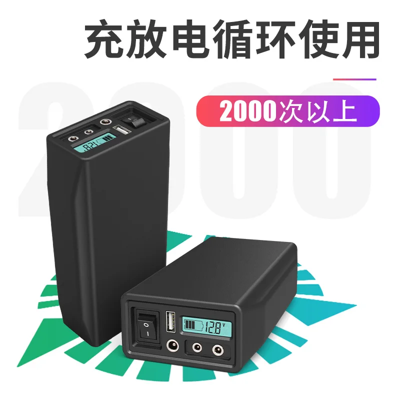 Bateria do Usb do Ferro do Lítio de 14v 12v 9v 6v 5v 24000mah Lifepo4 para o Monitorrouter Luzes Caixa de Voz Banco do Poder da Emergência do Motor - Image 6