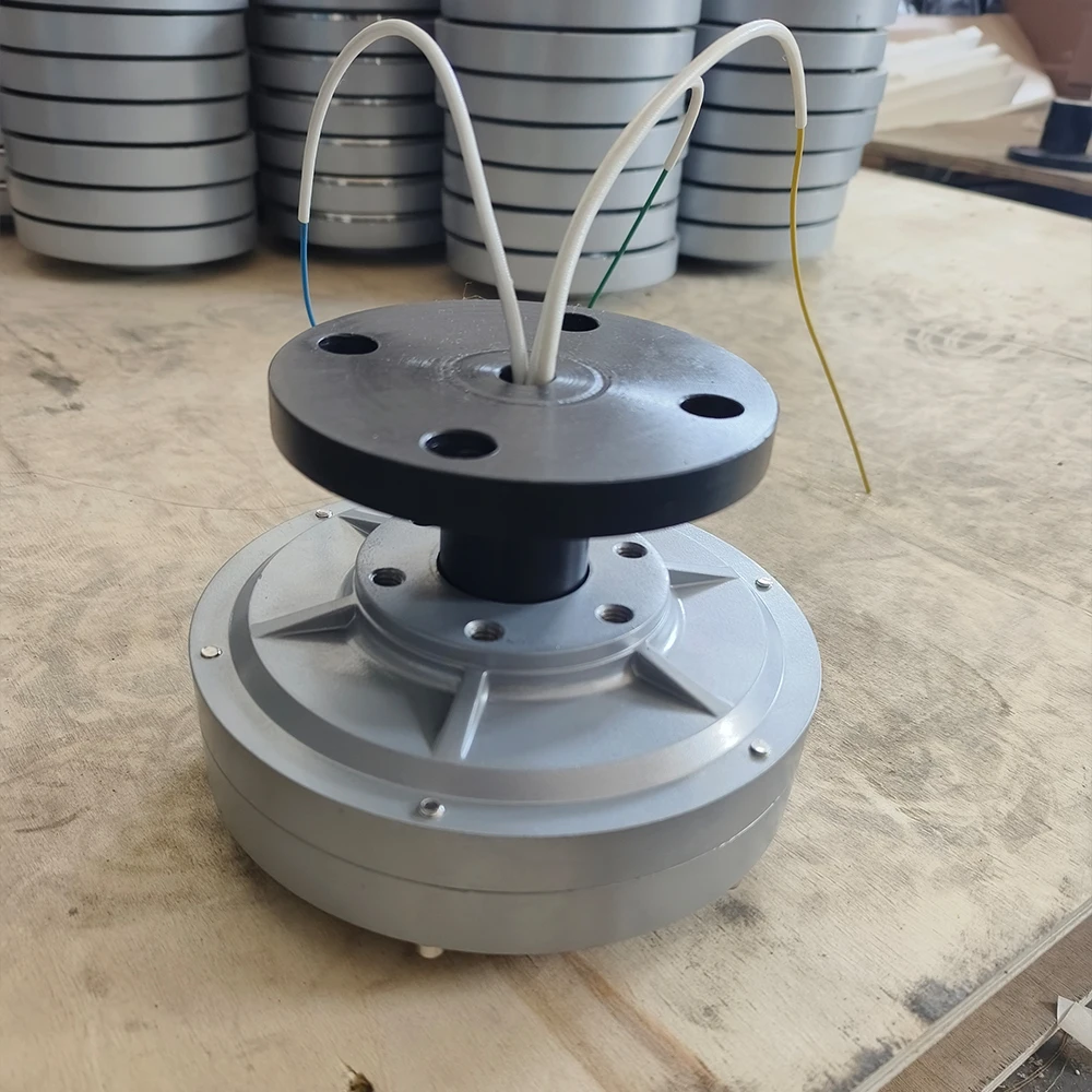 3000W Generator Wind Turbine Low Speed Gearless Permanent Magnet AC Alternators Hydroelectric Generator High Output Power