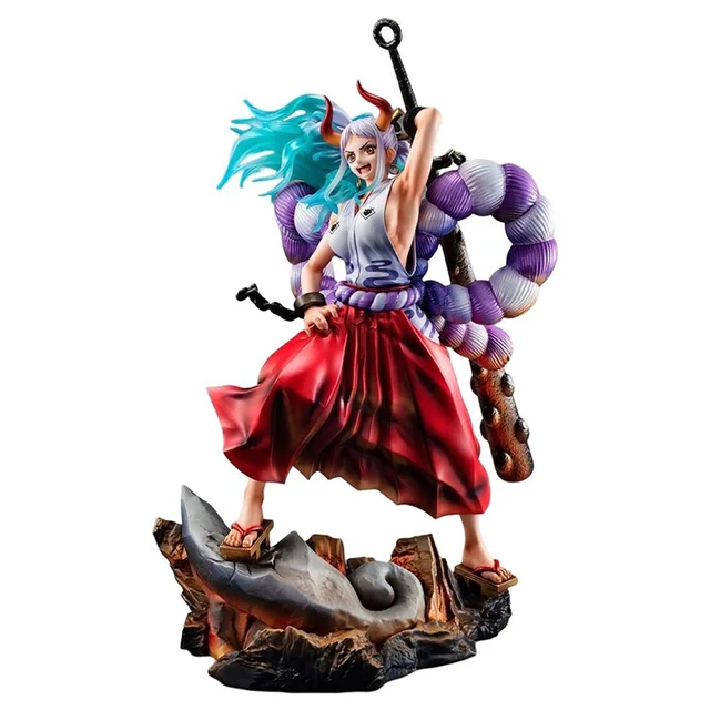 26cm Anime Kaido Daughter Yamato Figure One Piece Wano Figures Yamato