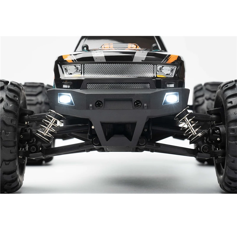 HBX 16889 1/16 2.4G RC Car 4WD 45km/h Brushless RC Car with LED Light Electric Off-Road Truck RTR Model VS 9125