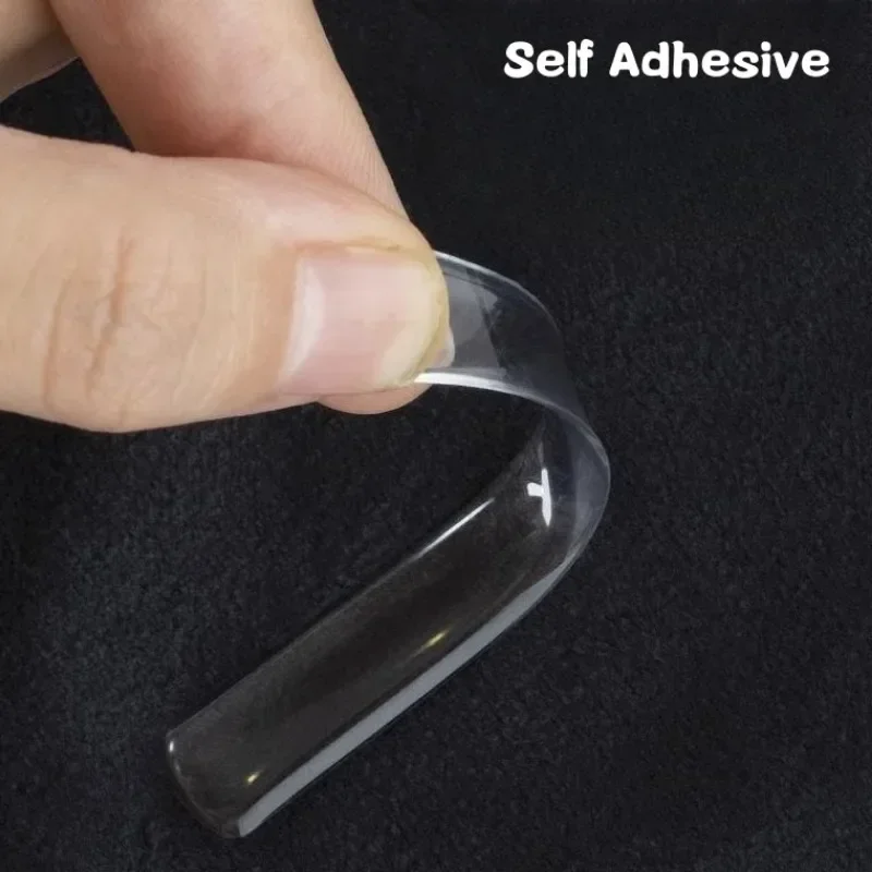 Silicone Door Sticker Transparent Silicone Anti-impact Grain Closet Door Mute Sticker Silencing Anti-slip Silicone Foot Mat Self-adhesive Grain