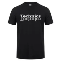 Technics T Shirt Dj 1200 Turntable Music House Techno Electronic Hip Hop New Hot Summer T-Shirt Fashion LH-293 1