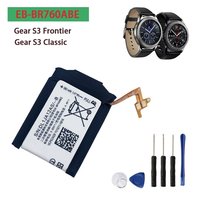 Replacement Battery For SAMSUNG Gear S3 Frontier/Classic SM-R770 SM-R760  SM-R765 EB-BR760ABE SM-R765S Smartwatch Battery - AliExpress