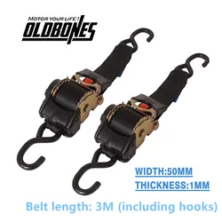 3 Meters S-hook Universal Tool New Tie Down Belts With Automatic Rollup Auto Retractable Easy To Carry Ratchet Tie Down Starp