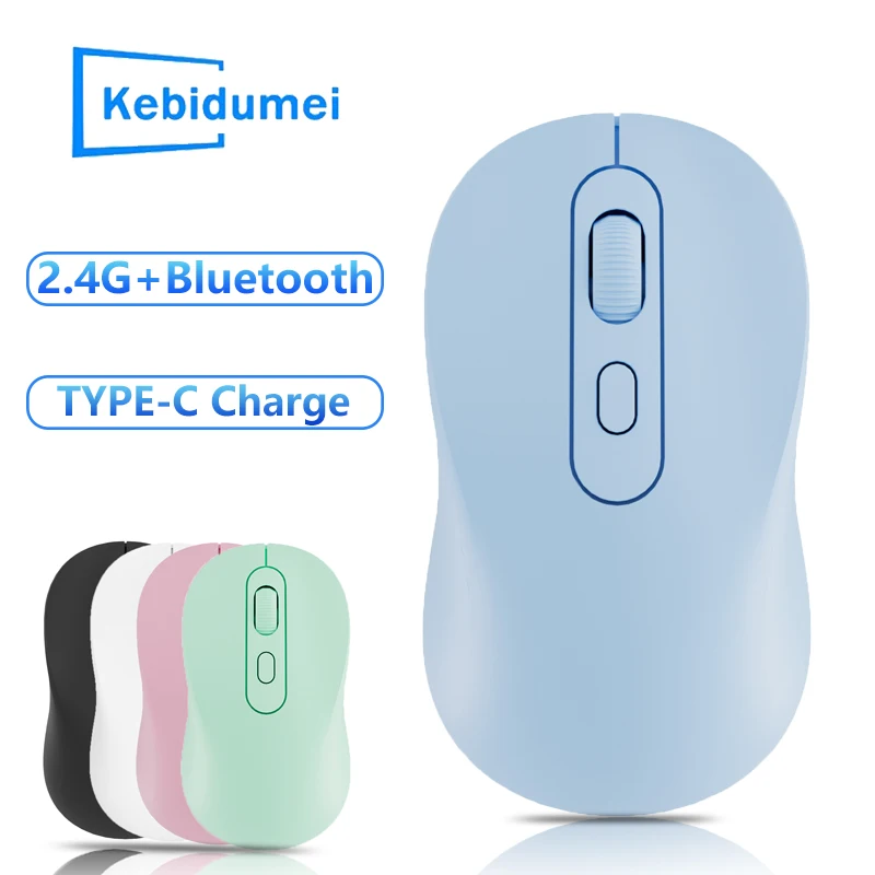 Wireless Bluetooth Mouse For Huawei Samsung Office Laptop
