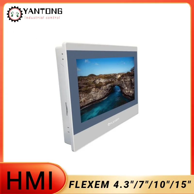 FLEXEM 고해상도 정전식 스크린, HMI FE3043H FE3070C FE6070W FE70W F007N FE6100W FE7100W FE7100W F010 FE6156H, 4.3 인치, 7 인치, 10 