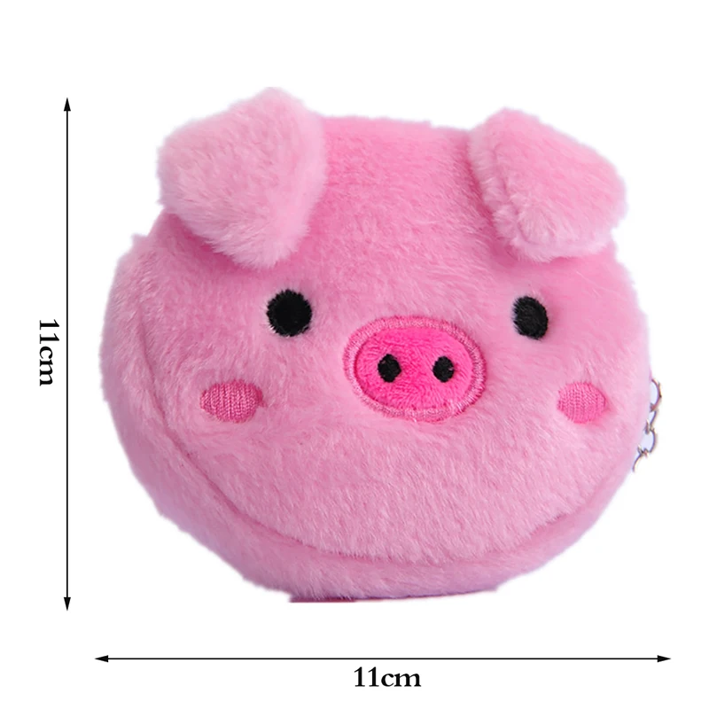 Coin Purse Cute plush panda animal zipper USB wired headset mini bag key bag 1PC coin purse,coin wallet,plush coin purse,change bag