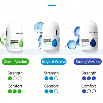 Deodorante Antitraspirante Roll-On per Ascelle, Lunga Durata, Altamente Efficace, Rinfrescante, Stick Deodorante per Uomo e Donna, Cura del Corpo
