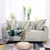 Modern Light Luxury Marble Style Sofa Cover All-inclusive Polyester L-shaped Sofa Quan Gai Home Living Room Big Sofa Fundas 1