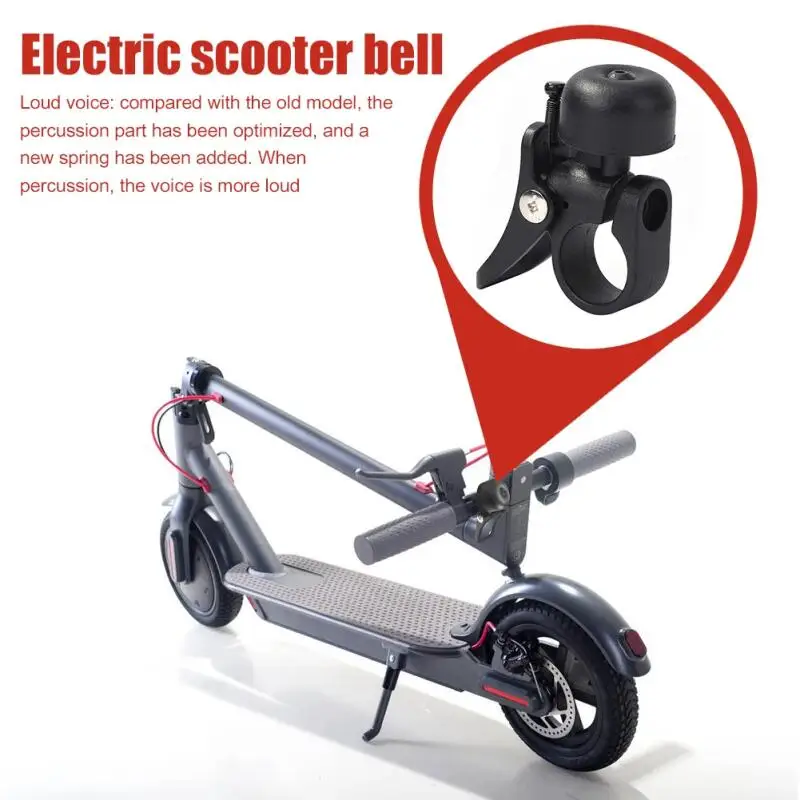 Rollerklingel aus Aluminiumlegierung für Xiaomi M365 1S Pro PRO2 Elektroroller-Hornring mit Schnellverschluss, klarer Klang – Detail 1