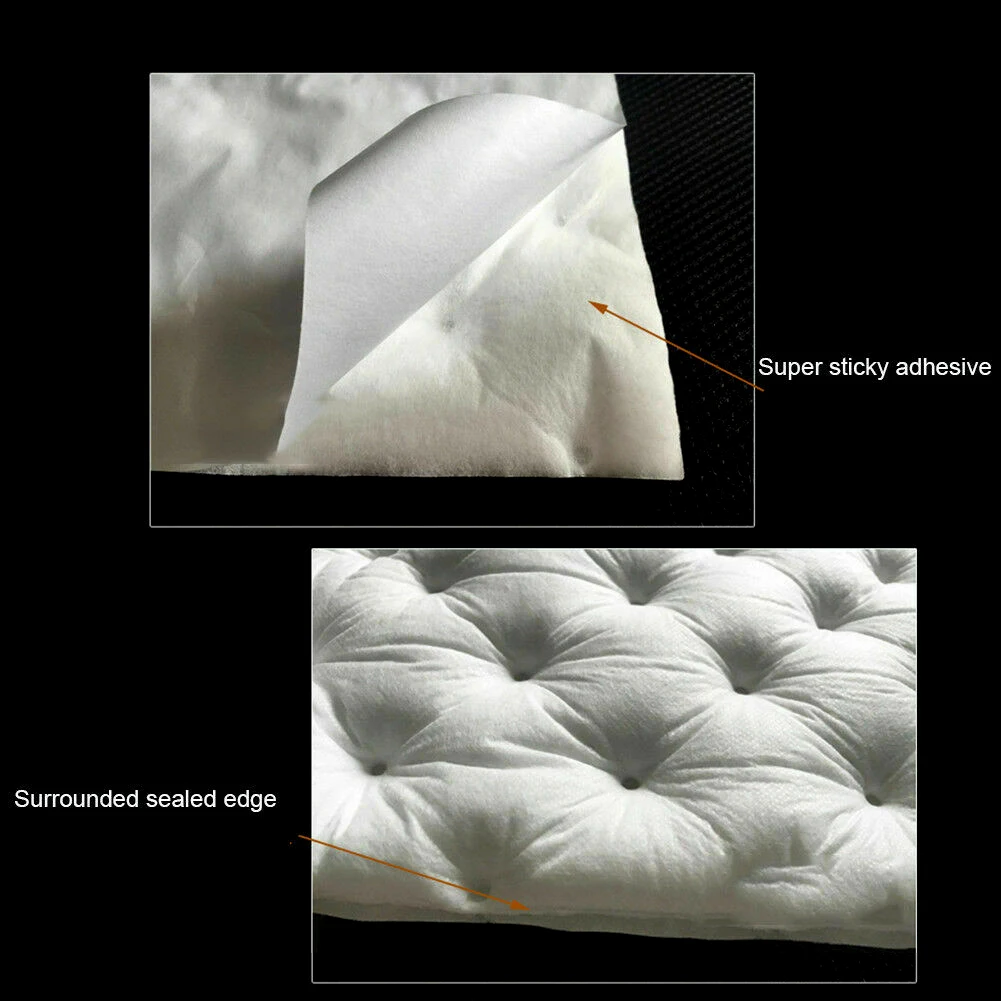 Car Sound Proofing Deadening Insulation Closed Cell Foam Flame Retardant Foam Mat 80x50cm Auto Interior Accessories