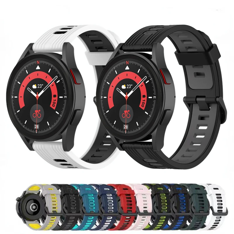 

Ремешок силиконовый для часов Huawei Watch GT3/Runner 2/Amazfit GTR/Stratos, 22 мм 20 мм, браслет для Samsung Galaxy Watch 5/4