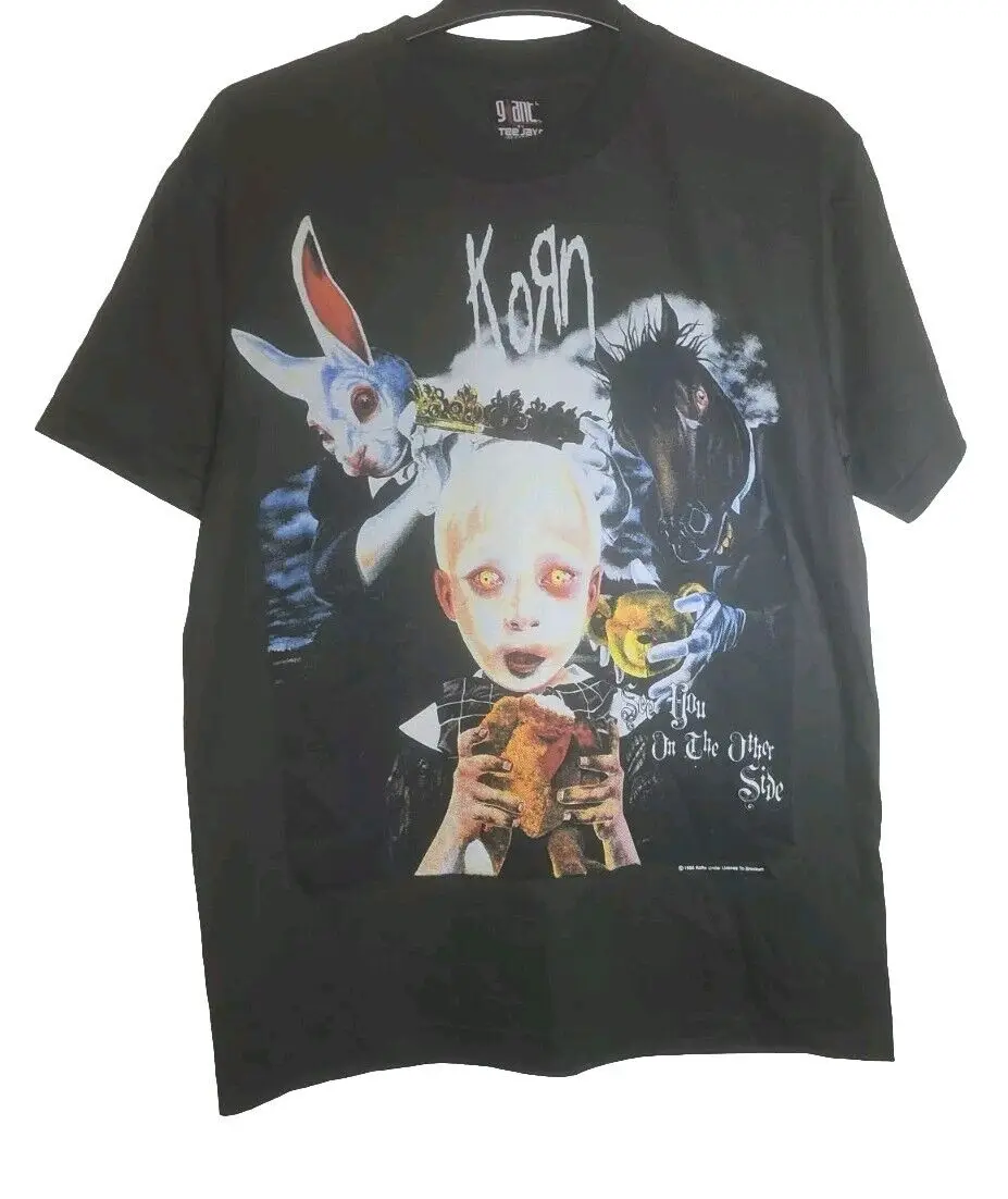 Гигантская бирка NWOT Korn AOP, большой размер
