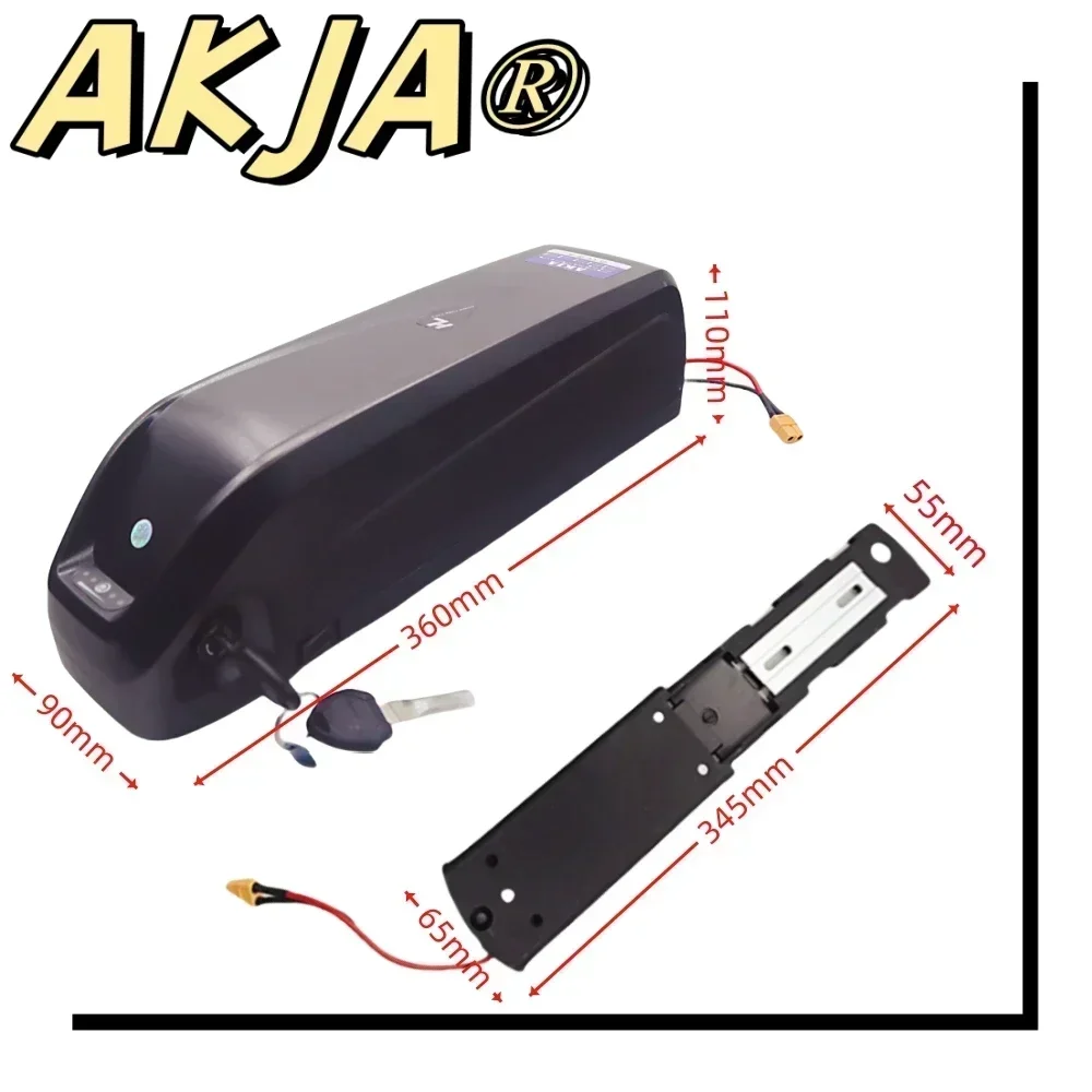 Air fast transportation 36V48V52V New Full Capacity Power 18650 Hailong Battery 25AH Lithium Battery Pack Suitable for 250-2000W 3