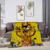 Kung fu B-Bruce L-Lee Blanket Plush Nap Sofa rug for Living Room Warm Office Bedroom Birthday Home Travel Kid Gifts 5