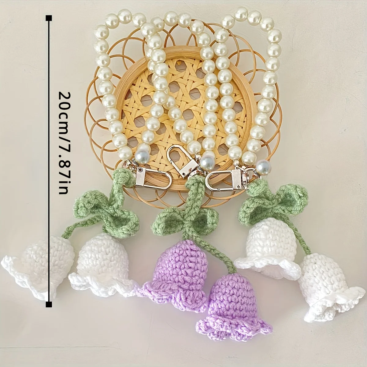 Hand Woven Flower Backpacks/backpacks/wallet Pendants, Decorative Bracelets/keychains/keychains, Crochet Flower Accessories