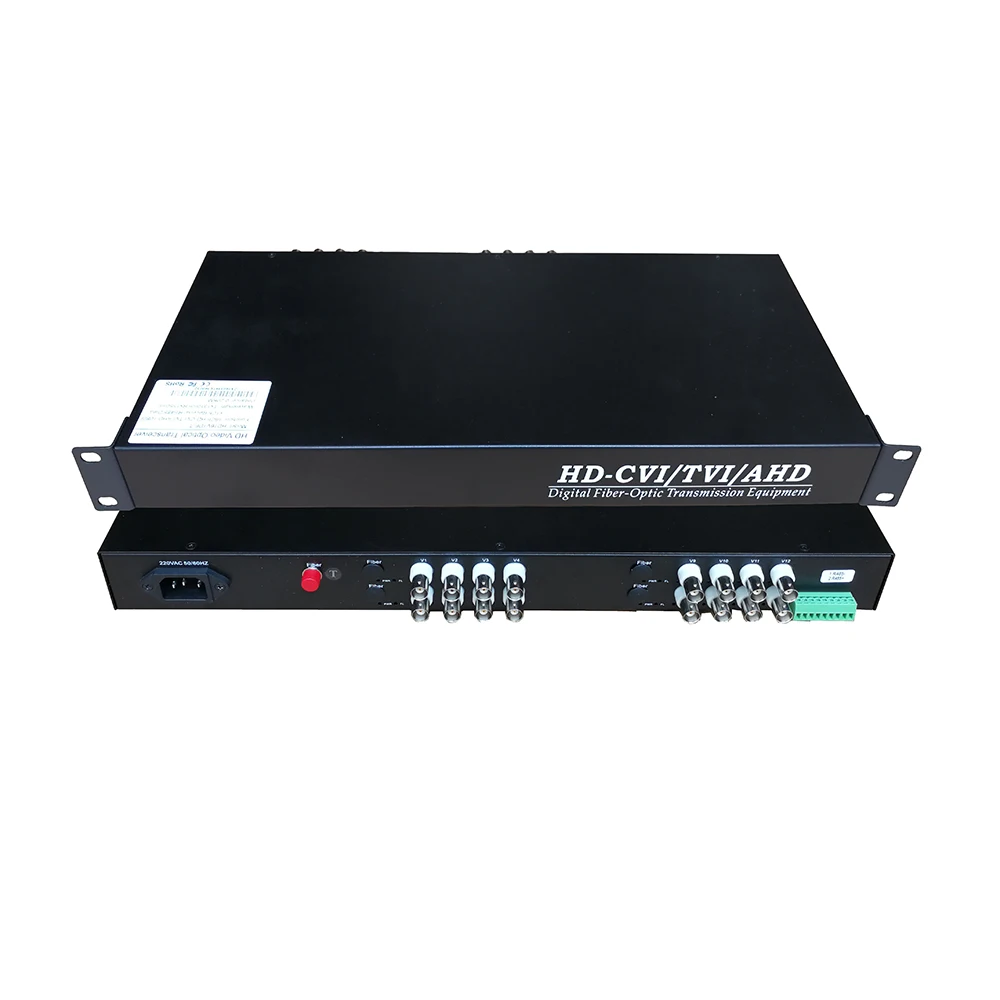 

OEM 1080P 16 каналов HD AHD/CVI/TVI комбинированные волоконно-оптические данные RS485