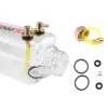 RC Airplane Fuel Tank KIT Remote Control Aircraft Model Petrol Tank with Nozzle and Oil Pipe Gasoline Tanks 260CC to 1500CC 3