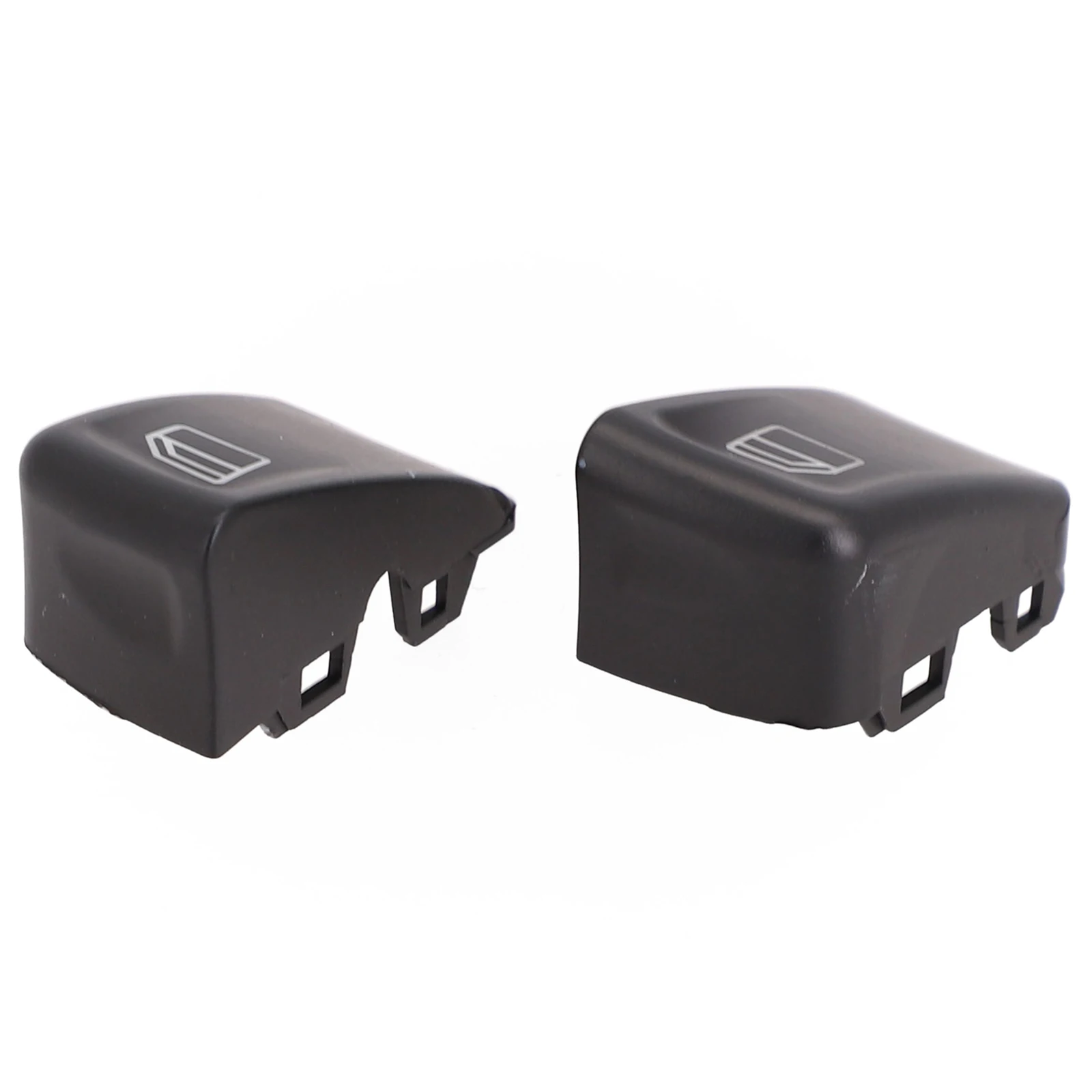 

2X Black Car For Window Switch Button Console Cap for Mercedes Vito W639 Sprinter 906 Durable and Easy to Install