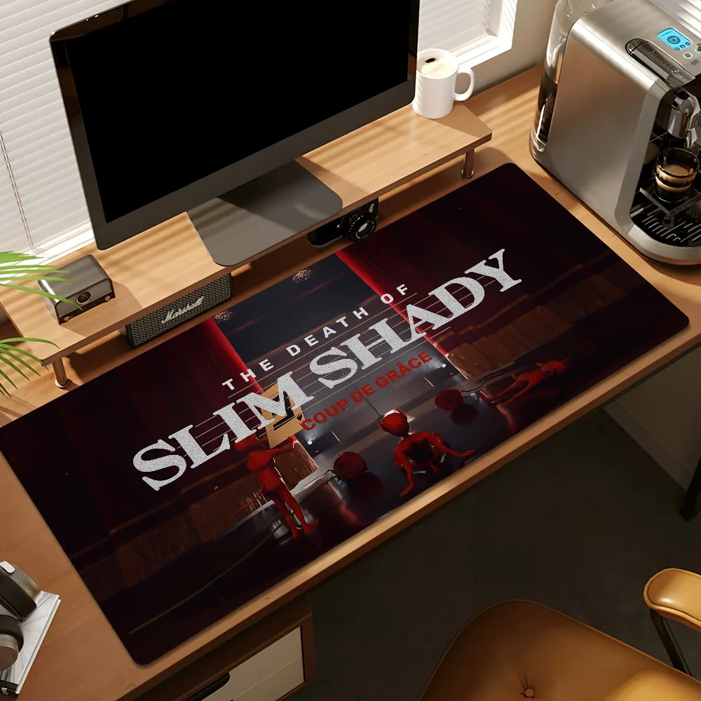Eminem The Death of Slim Shady Mouse Pad Protector Office Gaming Accessories Laptop Gamer Cabinet Non Slip 3