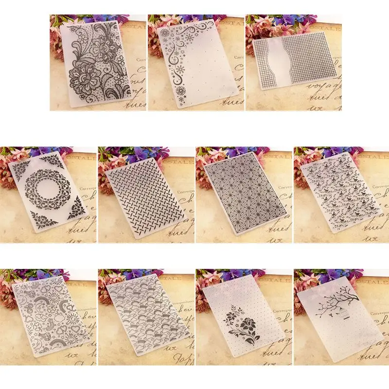 

Flower Embossing Folder Template for Scrapbooking Photo Album Card Paper