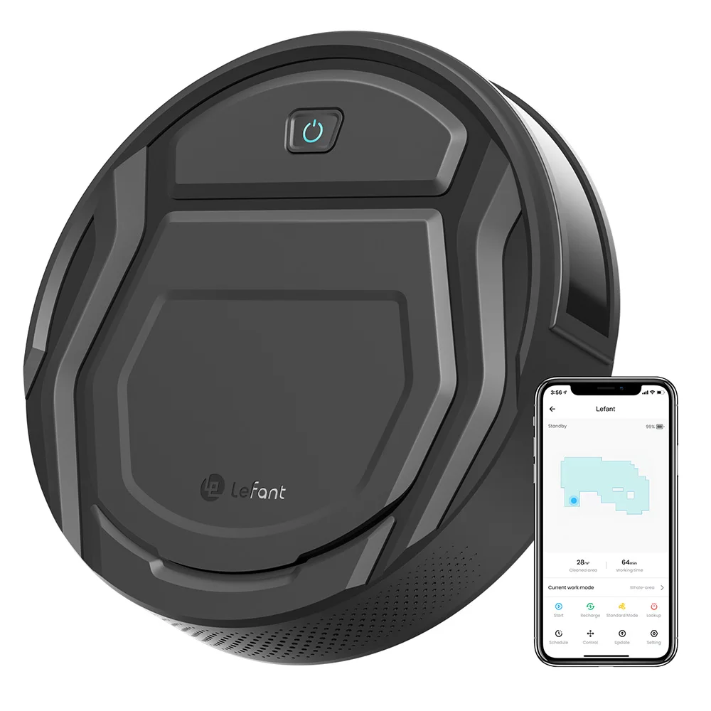 Lefant M210 M210Pro Robot Aspirapolvere Wifi App Alexa Bluetooth Control Super Mini Per Pet Hair Floor Carpet Home Appliance
