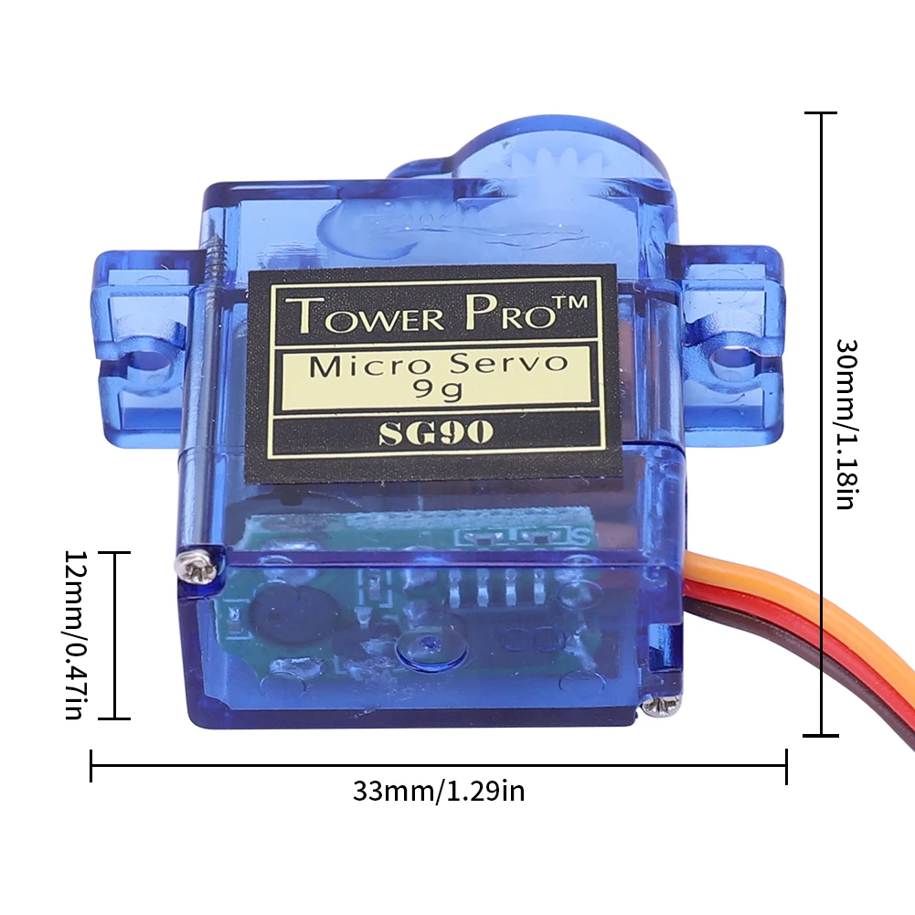 Микро сервомотор SG90 9G | AliExpress
