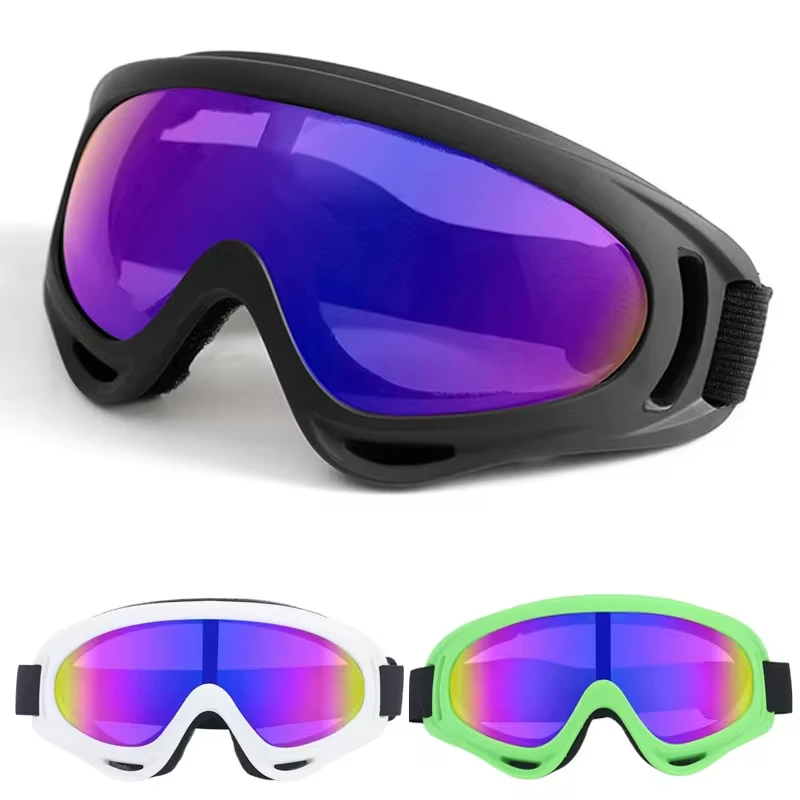 Skiing Goggles Cycling Motorcycle Windproof Goggles Anti-fog UV400 Snowboard Snow Goggles Winter Outdoor Sport Skiing Eyewear 2