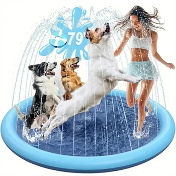 Inflatable Dog Splash Pad 1
