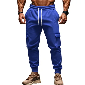 Nuovi pantaloni da lavoro casual in stile autunno e inverno Pantaloni sportivi e casual multitasche 1